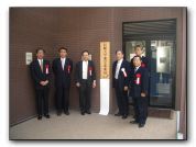 薬学部薬局看板のお目見え