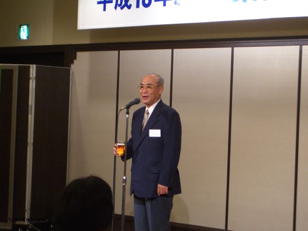 古川先生による乾杯のご挨拶 
