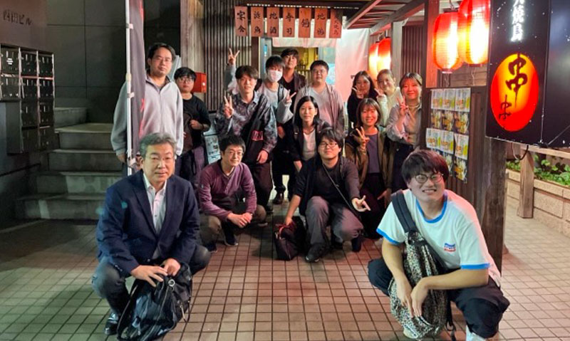 薬師寺教授・新入生歓迎会