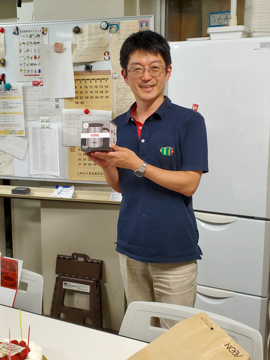 齋藤准教授誕生日会2