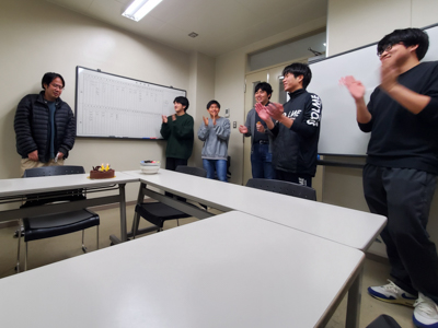 松尾助教のお誕生日会2