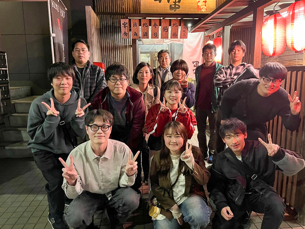 送別会の様子