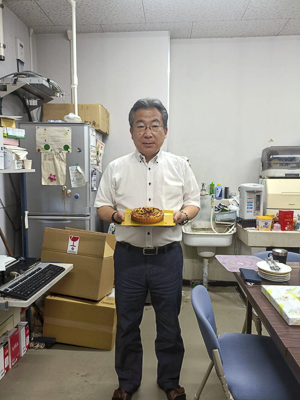 山田准教授のお誕生日会