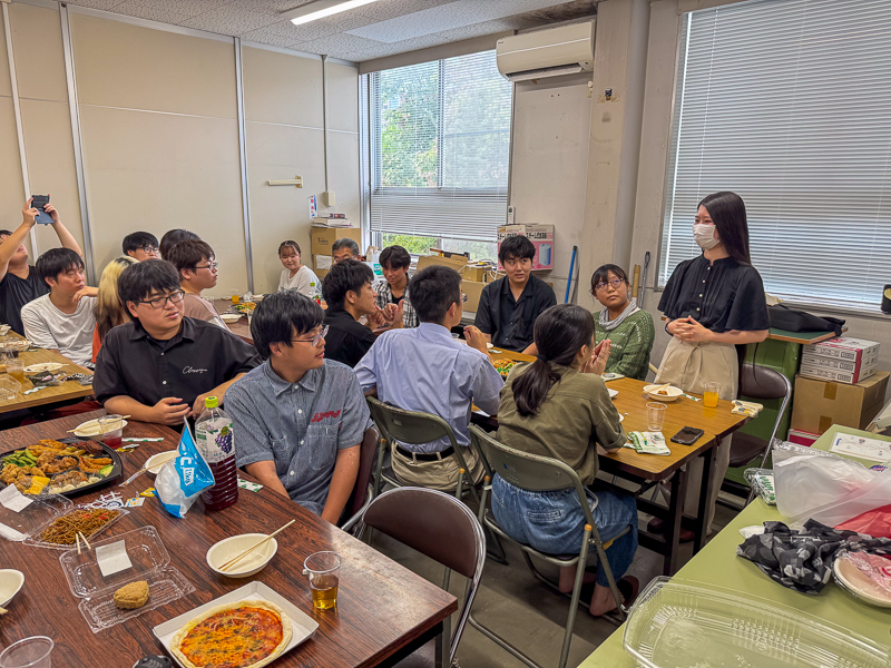 3年生ならびに王さんの歓迎会11
