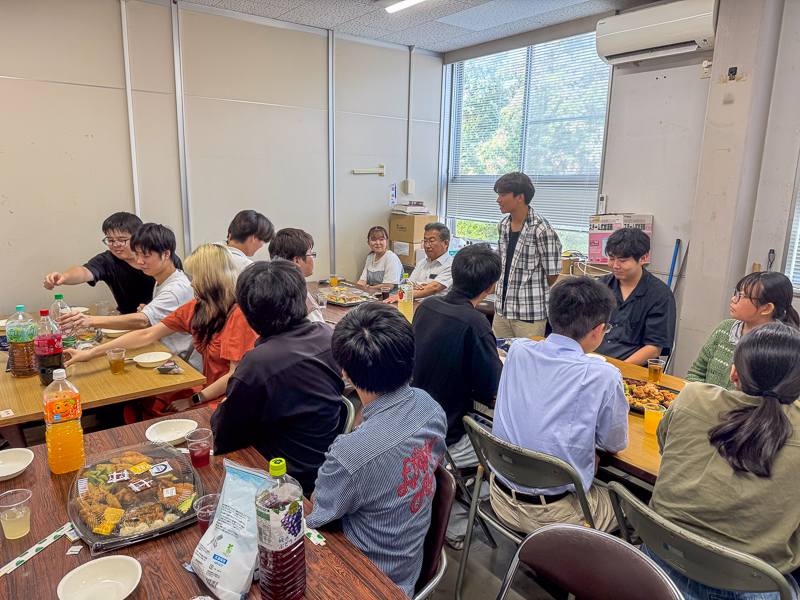 3年生ならびに王さんの歓迎会2