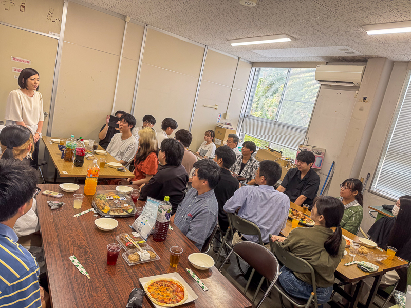 3年生ならびに王さんの歓迎会3