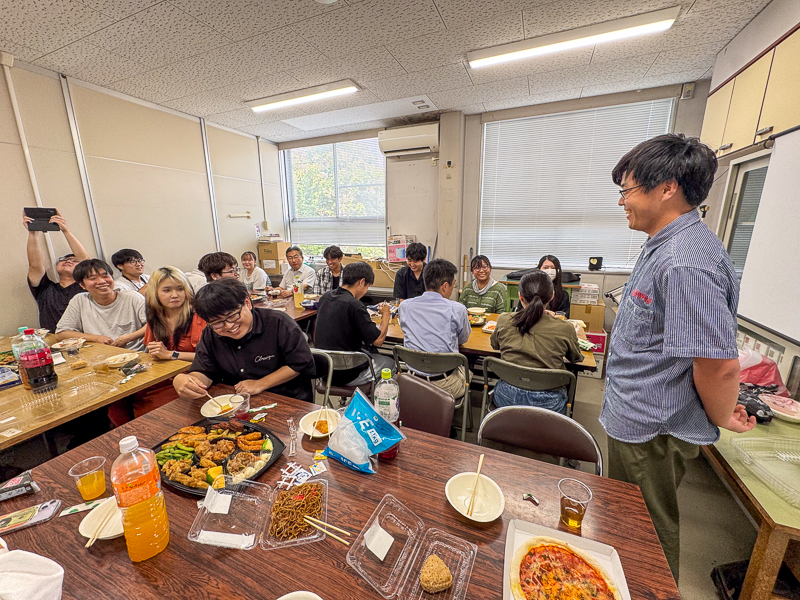 3年生ならびに王さんの歓迎会5