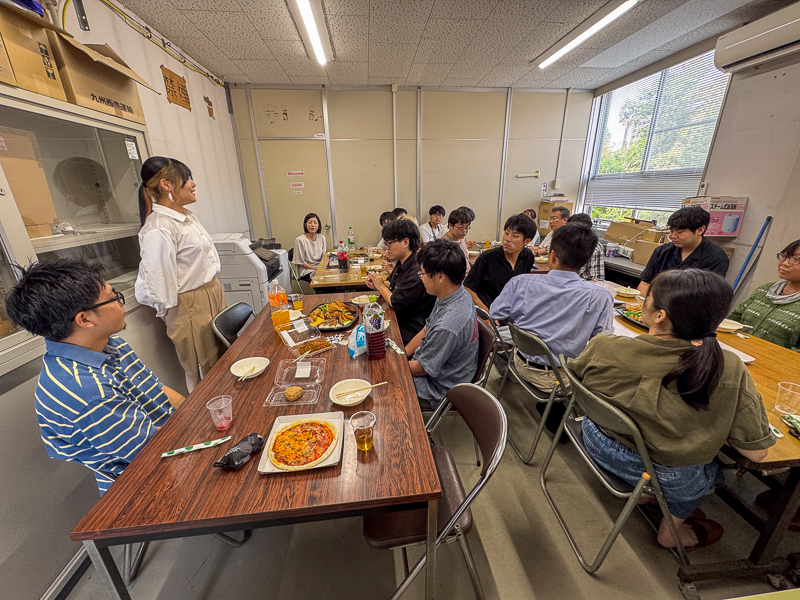 3年生ならびに王さんの歓迎会6