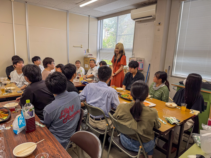 3年生ならびに王さんの歓迎会7