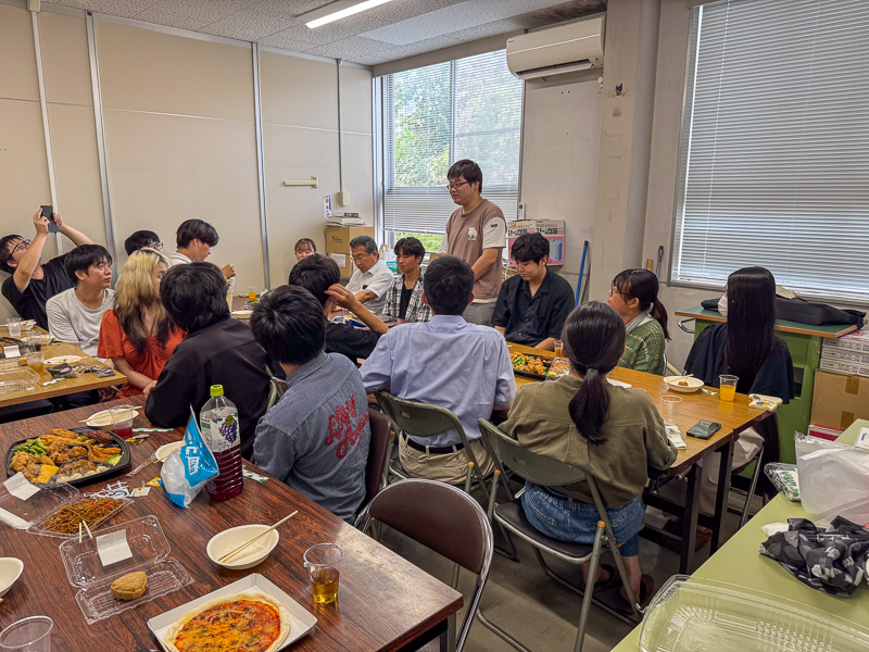 3年生ならびに王さんの歓迎会8