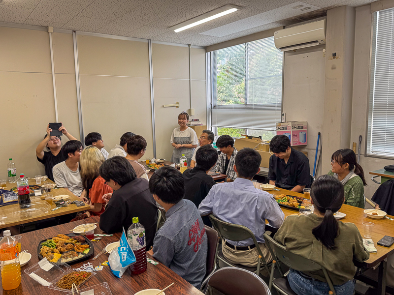 3年生ならびに王さんの歓迎会9